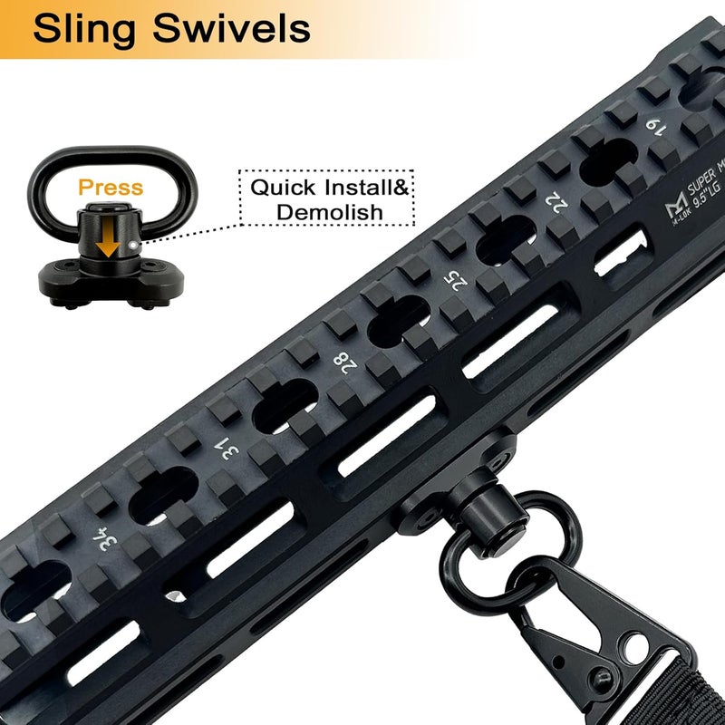 DDOUT QD Swivels for Two Point Sling - Image 4